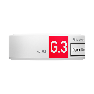 G.3 Slim Extra Strong White Portion