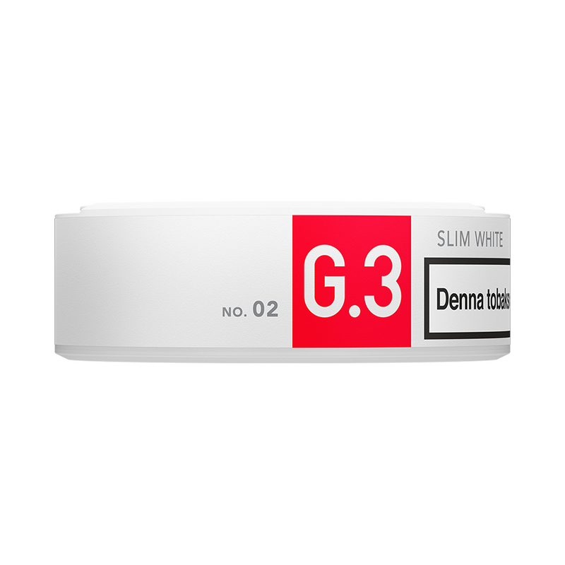 G.3 Slim Extra Strong White Portion