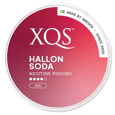 XQS Hallonsoda Slim Strong
