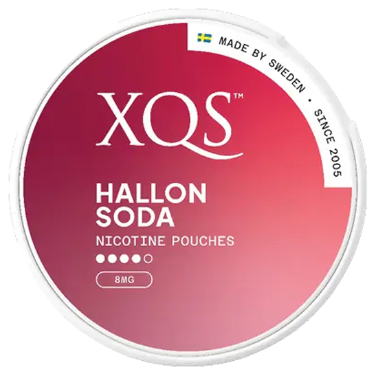 XQS Hallonsoda Slim Strong