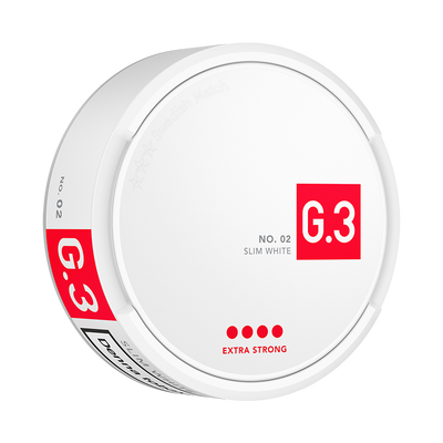 G.3 Slim Extra Strong White Portion