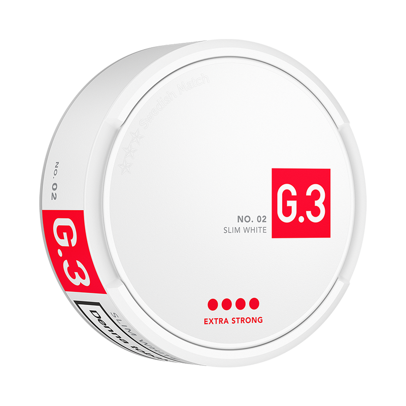 G.3 Slim Extra Strong White Portion