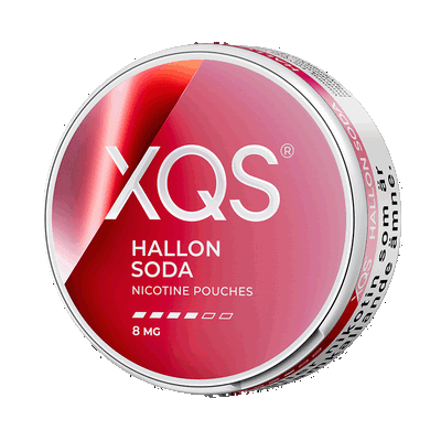 XQS Hallonsoda Slim 8 MG höger