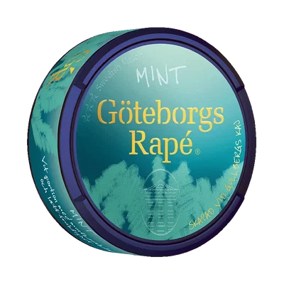 Göteborgs Rapé Mint Vit Portion