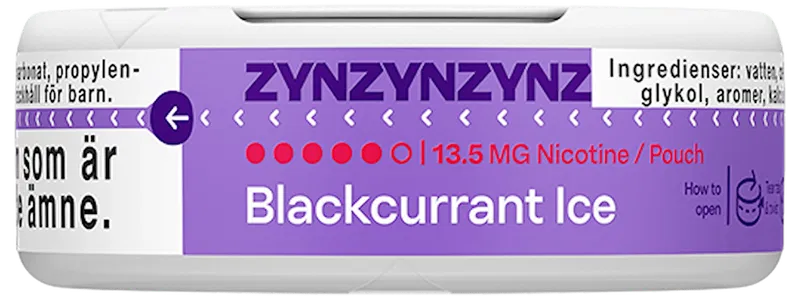 ZYN Blackcurrant Ice Slim S5