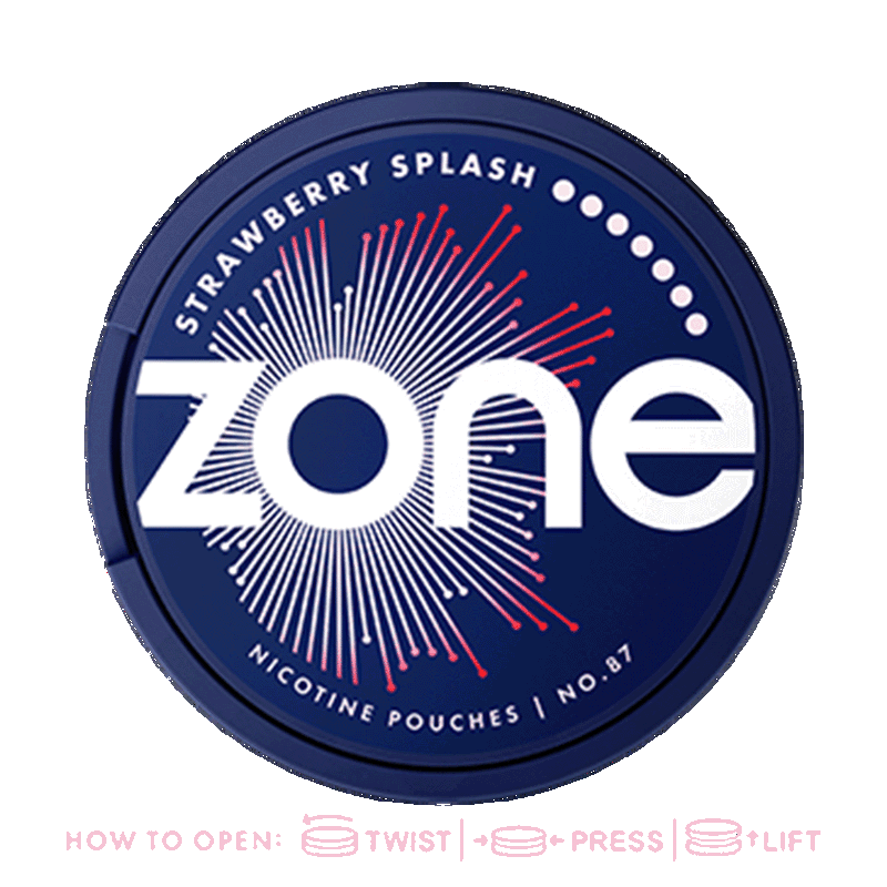 zone NO.87 Strawberry Splash Ultra Strong 17 mg