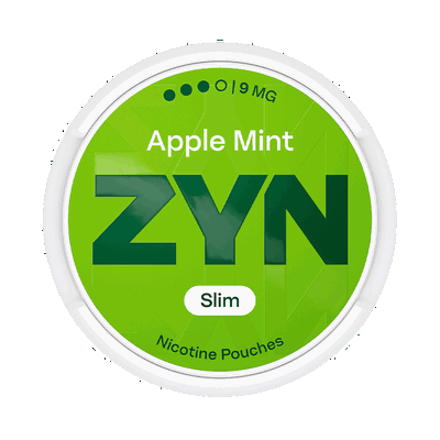 ZYN Apple Mint Strong 9 mg fram