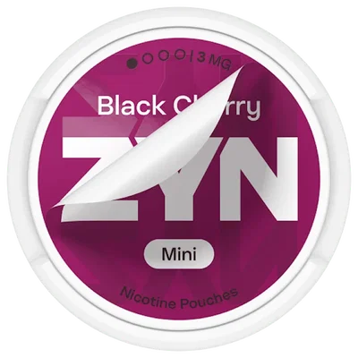 ZYN Black Cherry Mini Normal 3 mg fram