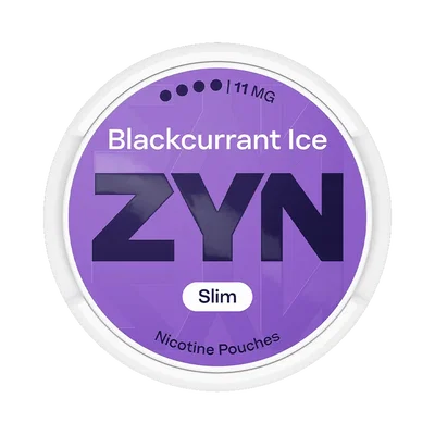 ZYN Blackcurrant Ice Extra Strong 11 mg fram
