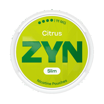 ZYN Citrus Extra Strong 11 mg fram
