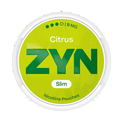 ZYN Citrus Strong 9 mg fram