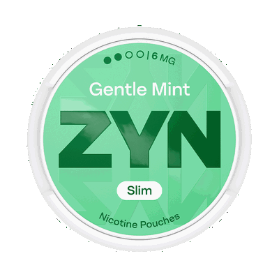 ZYN Gentle Mint Normal 6 mg fram