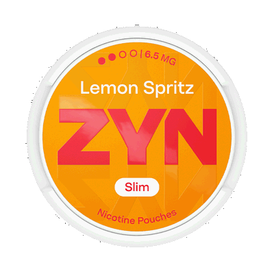 ZYN Lemon Spritz Normal 6,5 mg fram