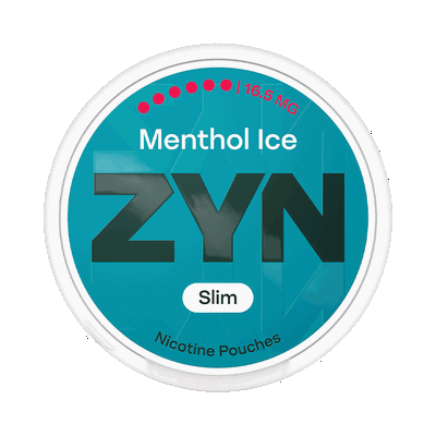 ZYN Menthol Ice Ultra Strong 16,5 mg fram