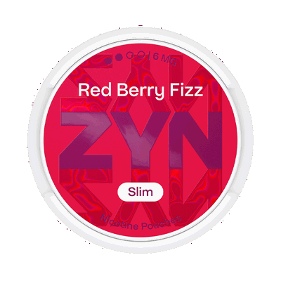 ZYN Red Berry Fizz Normal 6 mg fram