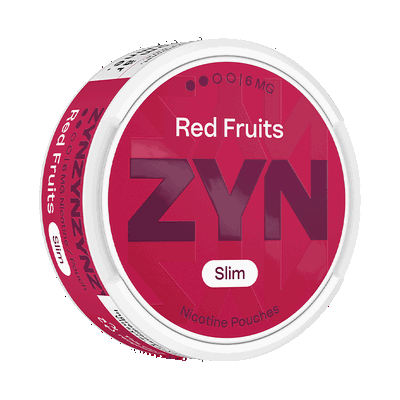 ZYN Red Fruits Normal 6 mg vänster