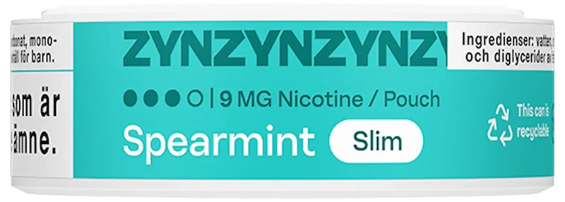 ZYN Spearmint Slim Strong 9 mg