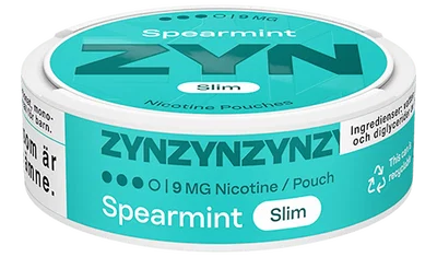 ZYN Spearmint Slim Strong 9 mg