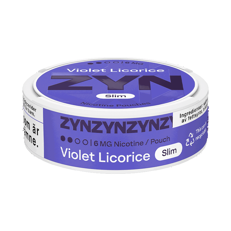 ZYN Violet Licorice Normal 6 mg