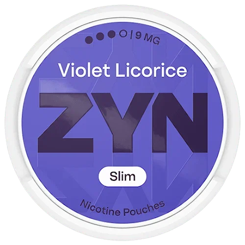 ZYN Violet Licorice Slim Strong 9 mg