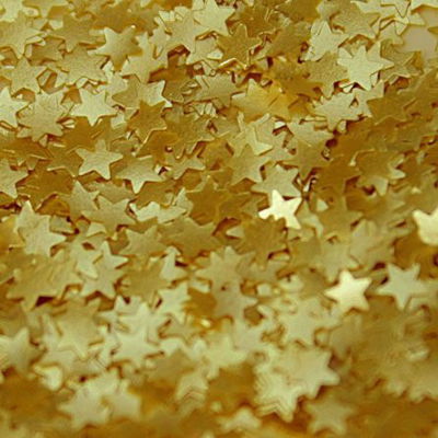 Ätbart - Glitter - Stjärnor - Guld