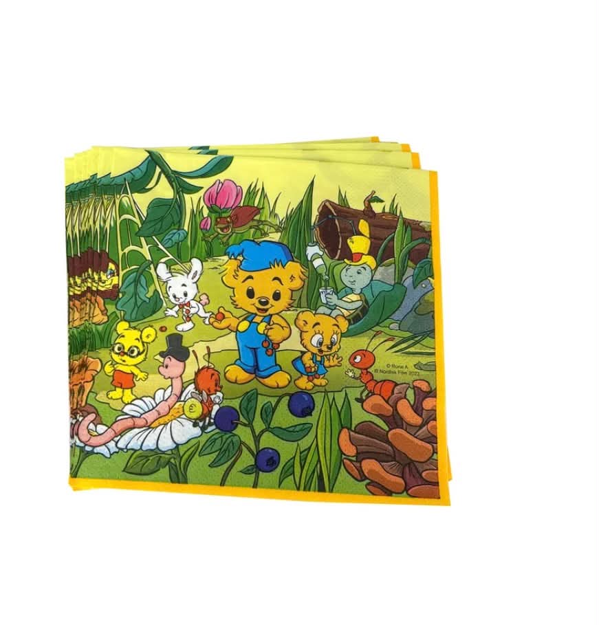 Servetter - Bamse - 16 pack