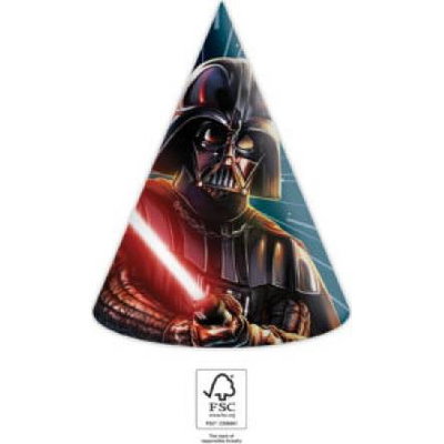 Darth Vader-kalashatt med röd ljussabel