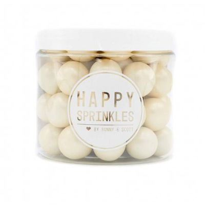 Happy Sprinkles - Dekoration - Choco Crunch Ivory XXL - 130g