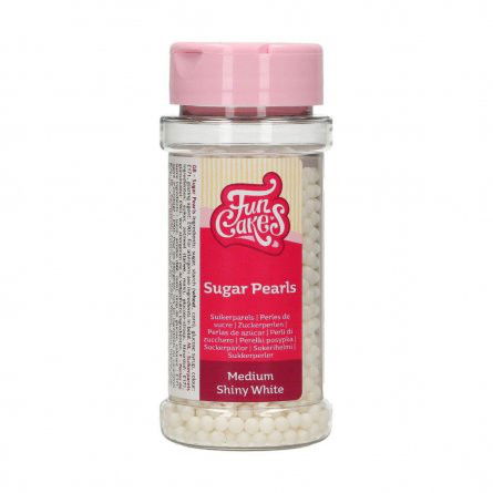 Strössel - Sugar Pearls - Vita - FunCakes