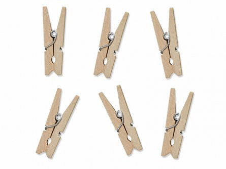 Klädnypa - Natur - 10pack