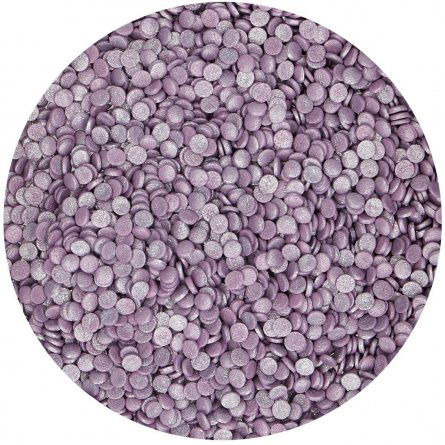 Strössel - Confetti - Metallic Lila - FunCakes**