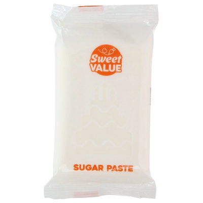 Sockerpasta - Vit - Sweet Value - 200g