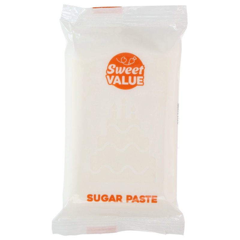 Sockerpasta - Vit - Sweet Value - 200g