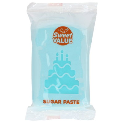 Sockerpasta - Blå - Sweet Value - 200g