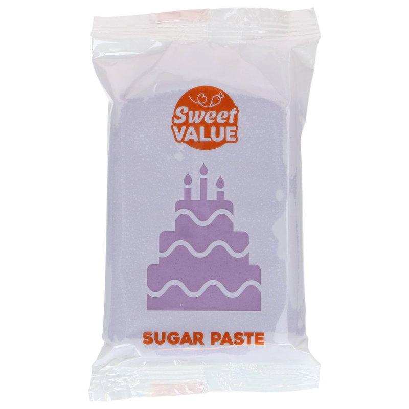 Sockerpasta - Lila - Sweet Value - 200g
