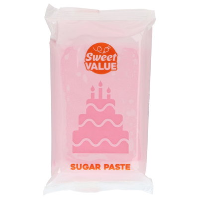 Sockerpasta - Rosa - Sweet Value - 200g