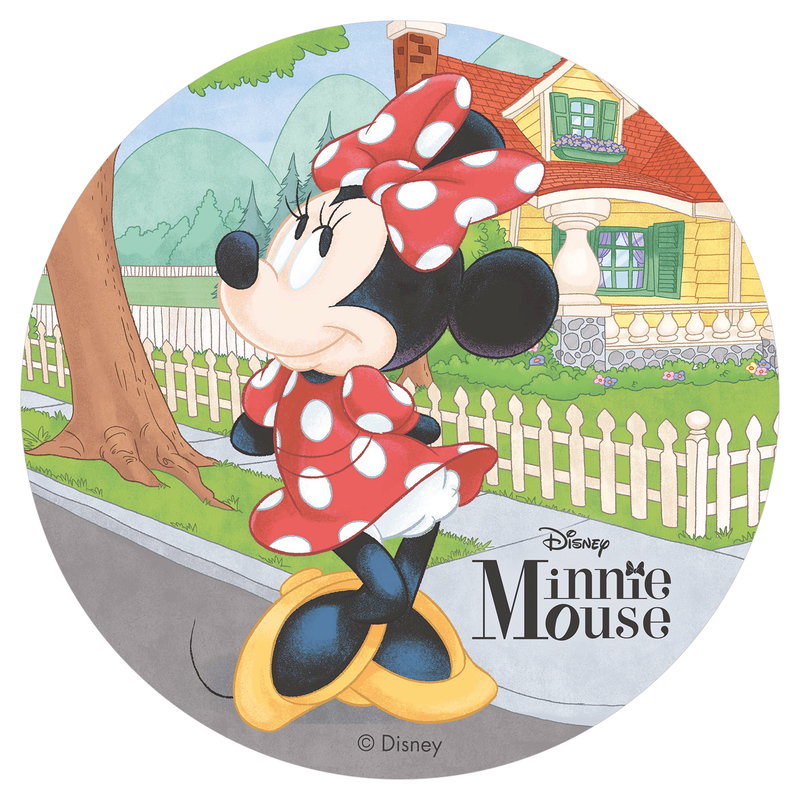 Tårtbild Disney Minnie Mouse - 20 cm