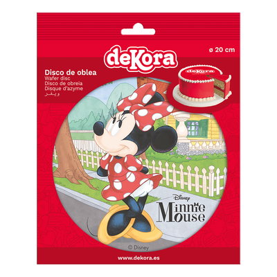 Tårtbild Disney Minnie Mouse - 20 cm