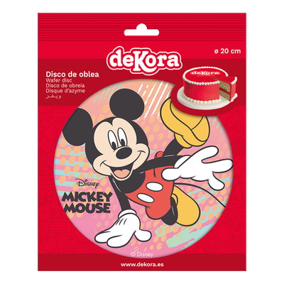 Tårtbild Disney Musse Pigg - 20 cm