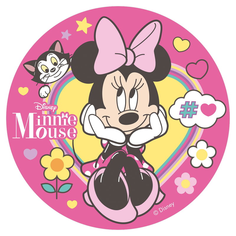 Tårtbild Disney Minnie Mouse - 20 cm