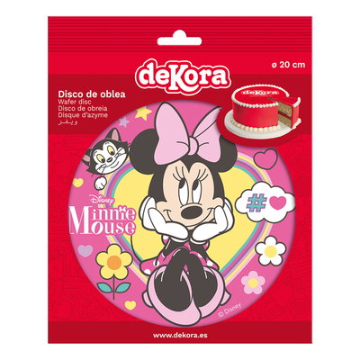 Tårtbild Disney Minnie Mouse - 20 cm