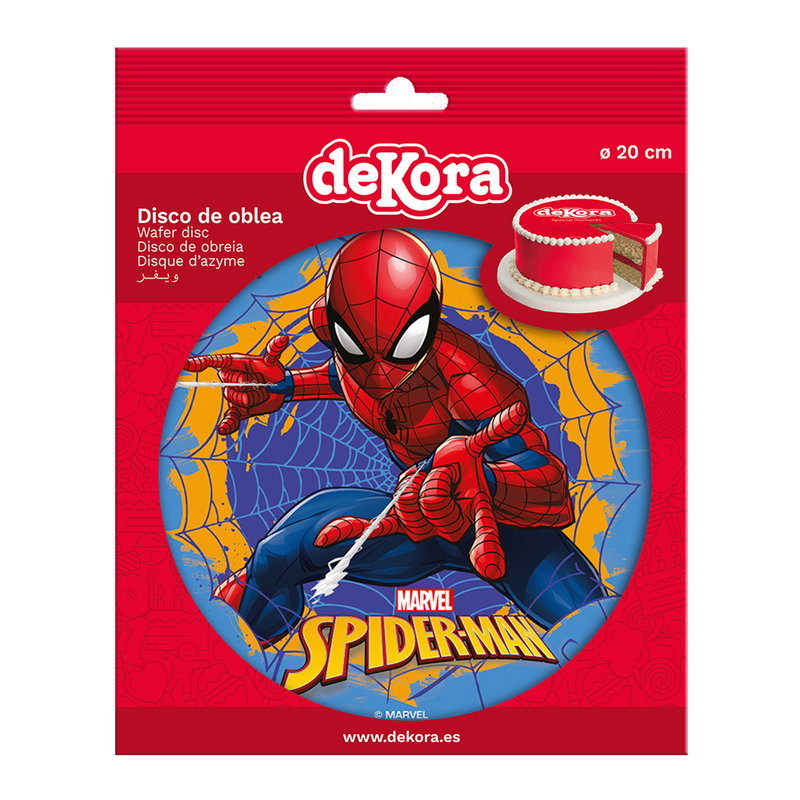 Tårtbild Spiderman