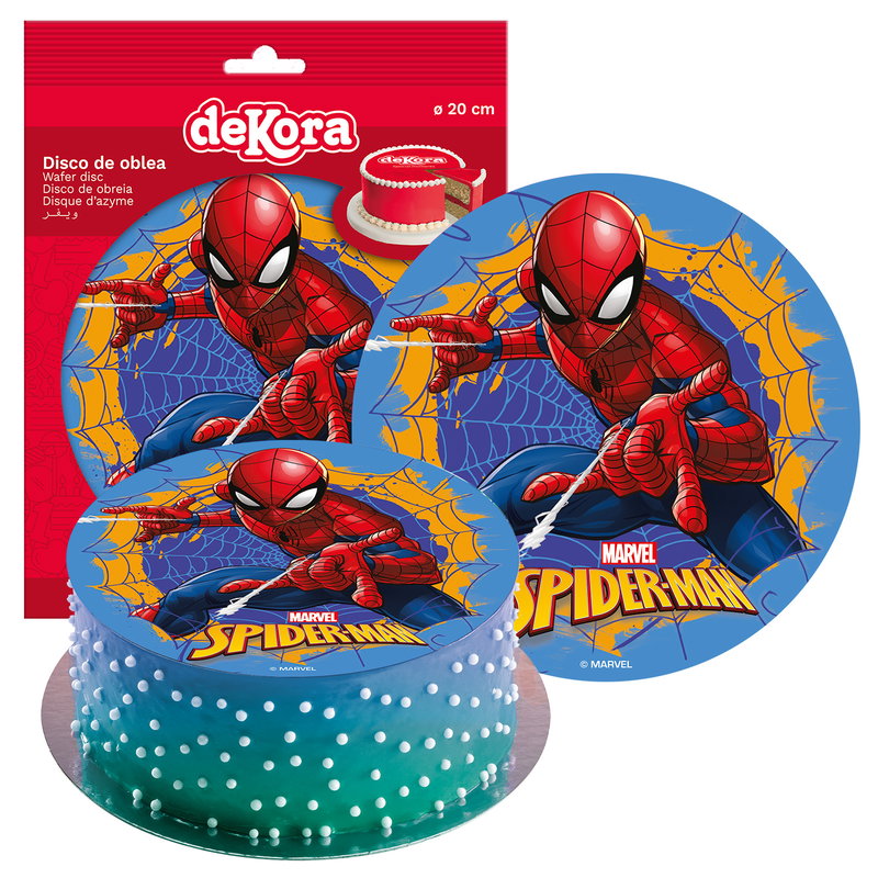 Tårtbild Spiderman