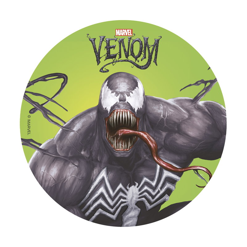 Tårtbild Venom - 20 cm