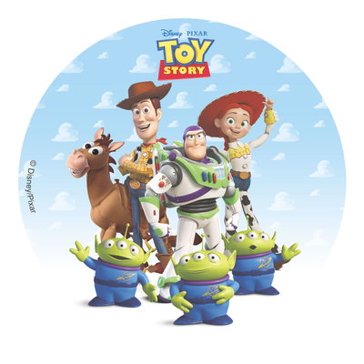 Toy Story Tårtbild - 20 cm