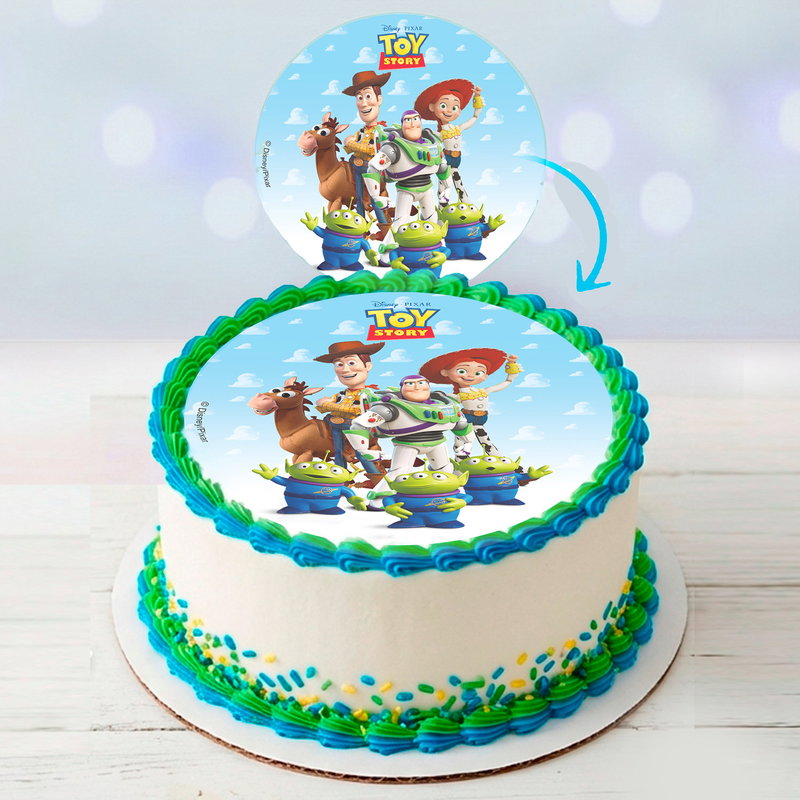 Toy Story Tårtbild - 20 cm