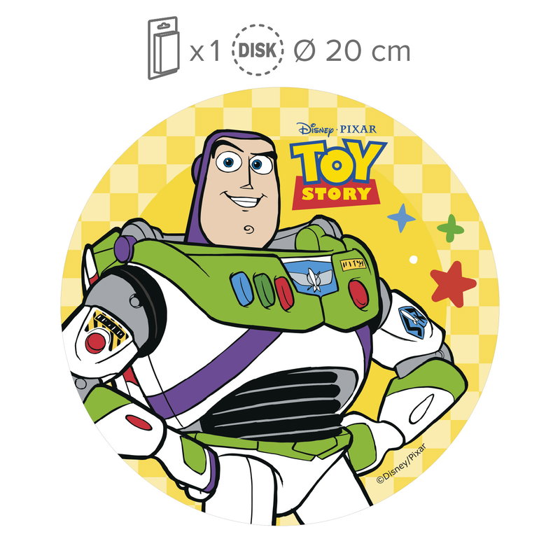 Tårtbild Toy Story - Buzz Lightyear - 20 cm