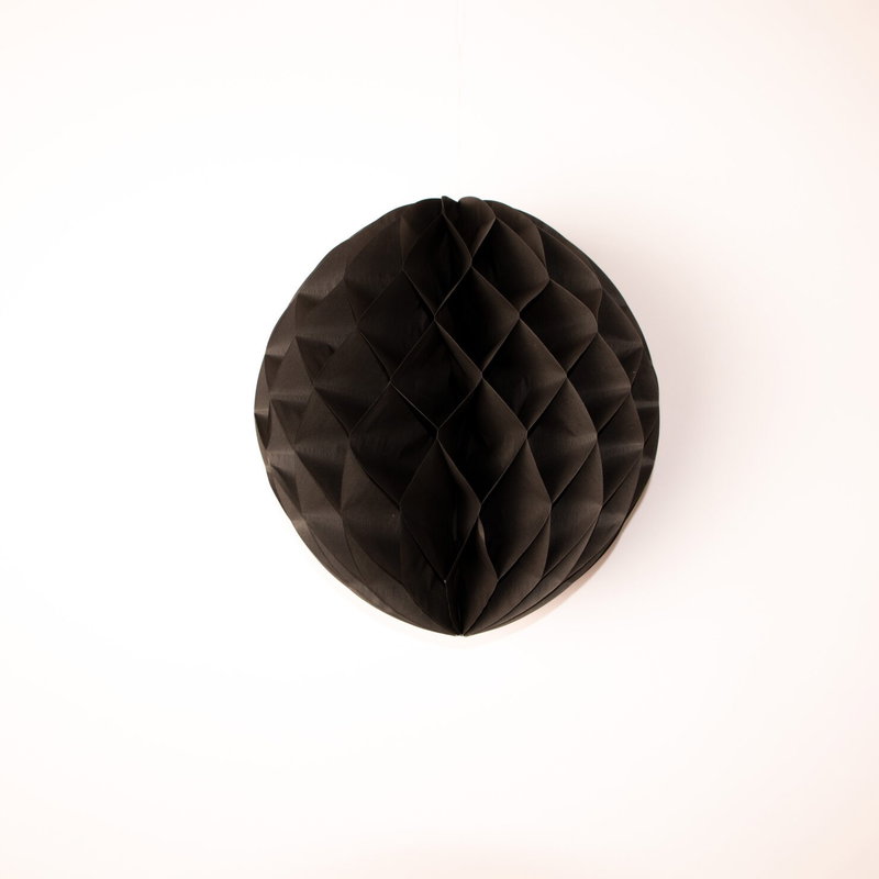 Dekorationsboll svart 35 cm