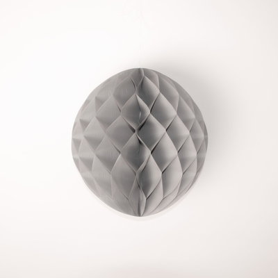 Dekorationsboll grå 35 cm