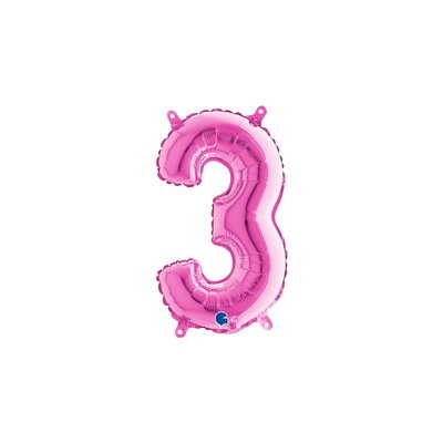 Ballongsiffra - Tre Rosa 35 cm